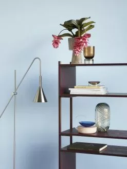 Hübsch Bokhylla Med 4 Hyllor Metall / Askröd -Bord Försäljningsbutik 021103 im ss20 01 1