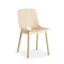 Woud Mono Spisestol Hvitpigmentert Eik 2 Stk