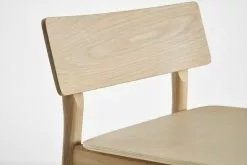 Woud Barstol Hvitpigmentert Lakk Eik -Bord Försäljningsbutik 100801 pause bar stool 4