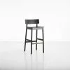 Woud Barstol Svart Malt Ek -Bord Försäljningsbutik 100802 pause bar stool 1