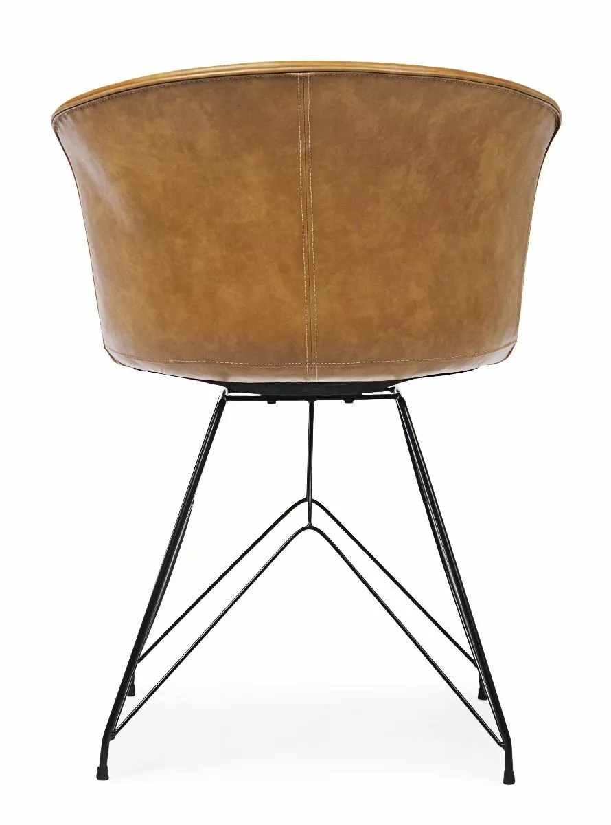 Bizzotto Loft Spisestol Brun 2 Stk 5 Bizzotto Loft Spisestol Brun 2 Stk - Bild 3