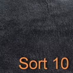 Shepherd Frida Korthårig Puff -Bord Försäljningsbutik 10svart 2