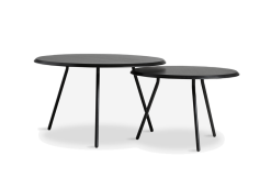 Woud Soround Kaffebord Sort Ask Ø60 H40,5 Cm -Bord Försäljningsbutik 110540 soround black painted oak 2