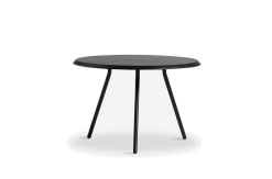 Woud Soround Kaffebord Sort Ask Ø60 H40,5 Cm -Bord Försäljningsbutik 110540 soround black painted oak 3