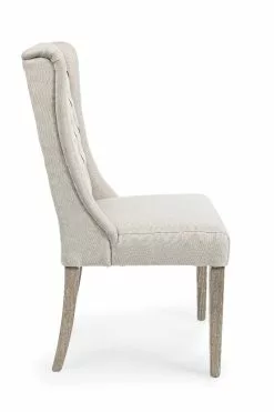 Bizzotto Columbia Stol Beige 2 Stk -Bord Försäljningsbutik 113582