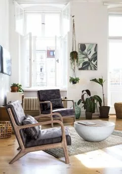 Bizzotto Lancaster Sofabord Hvit Ø90 -Bord Försäljningsbutik 114276