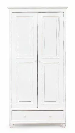 Bizzotto Colette Garderobeskap H190 Cm -Bord Försäljningsbutik 114742