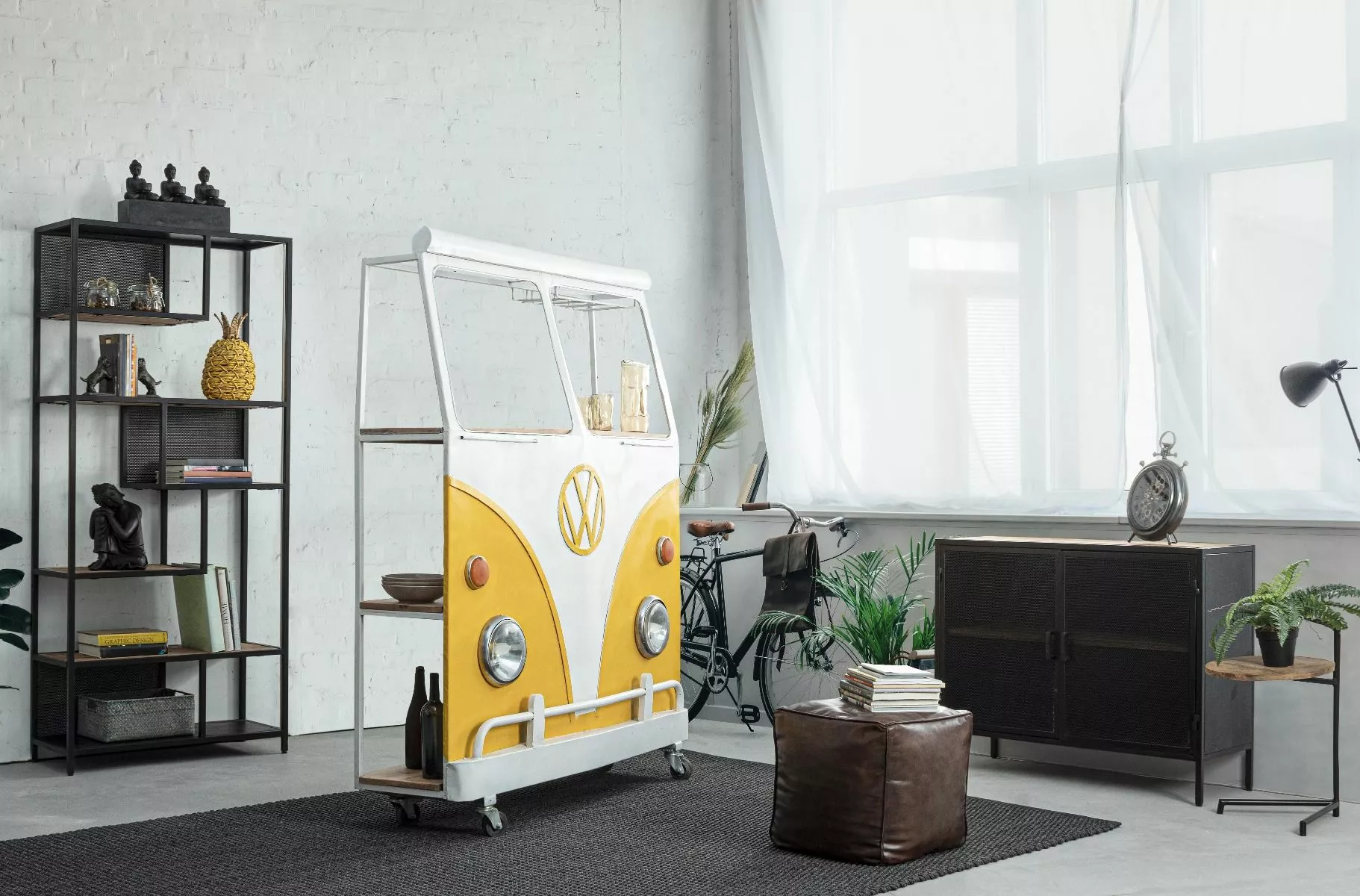 Bizzotto Roderic Bokhylle 84x35x188 Cm 7 Bizzotto Roderic Bokhylle 84x35x188 Cm - Bild 5