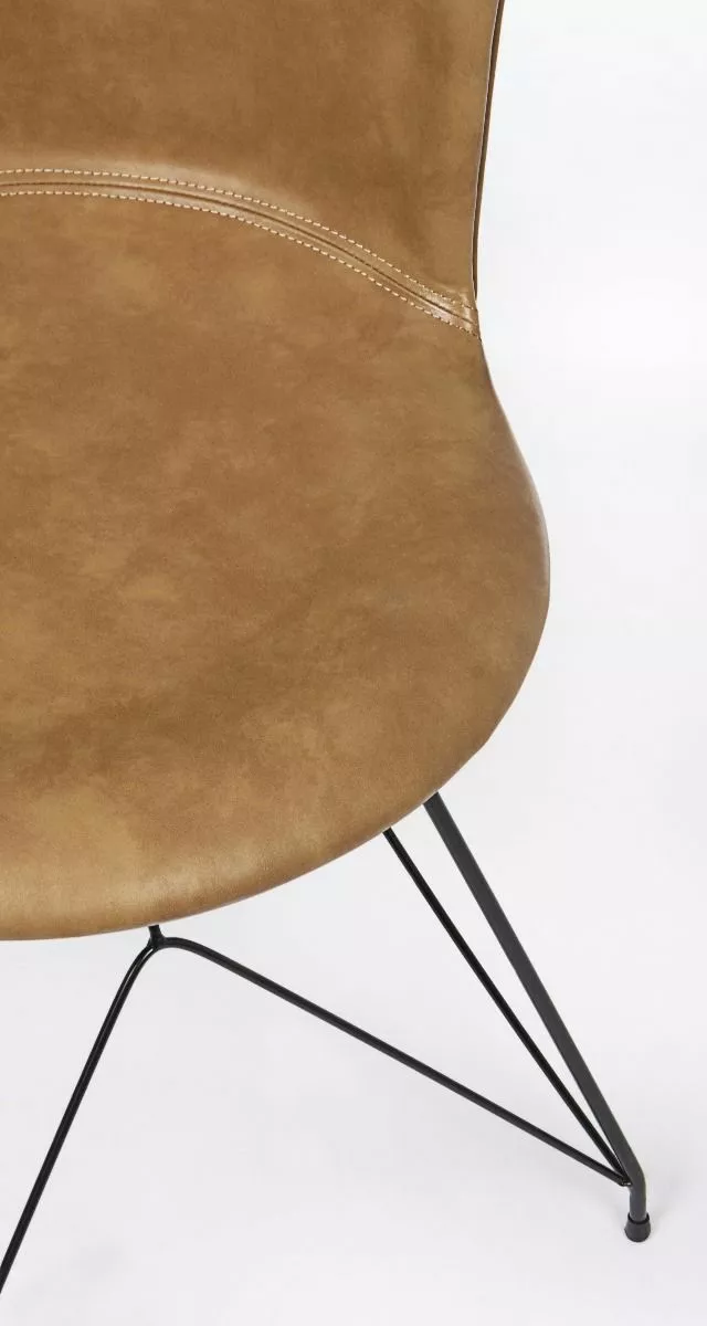 Bizzotto Loft Spisestol Brun 2 Stk 8 Bizzotto Loft Spisestol Brun 2 Stk - Bild 6