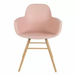 Zuiver Albert Kuip Stol M/armlene 2stk Rosa -Bord Försäljningsbutik 1200134 4 1000x1000 50m 1