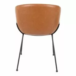 Zuiver Feston Stol M/armlener Brun 2stk -Bord Försäljningsbutik 1200147 4 1000x1000 50m