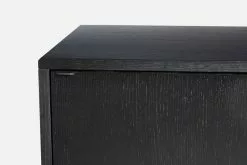 Woud Virka Skänk Svart Låg -Bord Försäljningsbutik 120412 oud virka sideboard lo black 4 1