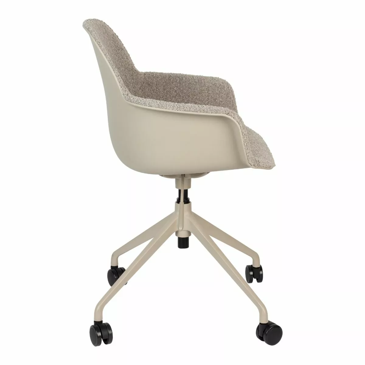 Zuiver Albert Kuip Kontorstol M/armlener Taupe 8 Zuiver Albert Kuip Kontorstol M/armlener Taupe - Bild 6