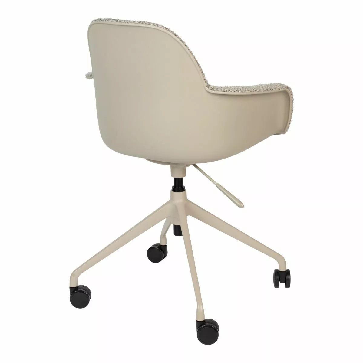 Zuiver Albert Kuip Kontorstol M/armlener Taupe 7 Zuiver Albert Kuip Kontorstol M/armlener Taupe - Bild 5