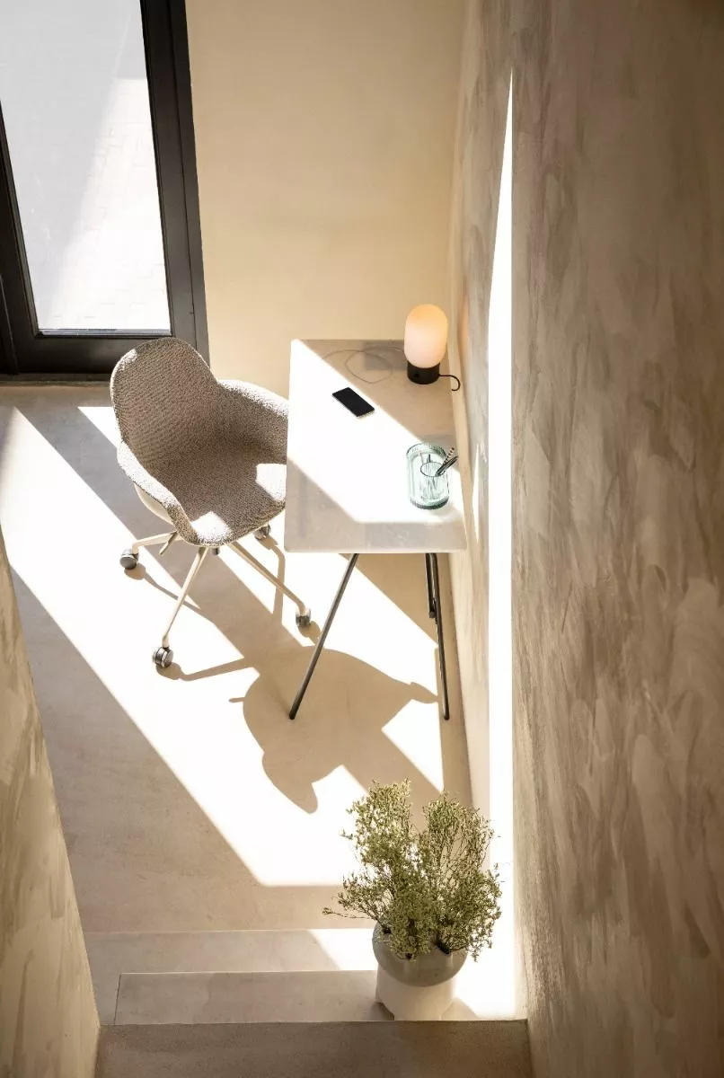 Zuiver Albert Kuip Kontorstol M/armlener Taupe 4 Zuiver Albert Kuip Kontorstol M/armlener Taupe - Bild 2