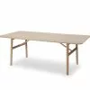 Skagerak Hven Bord 190 Cm Flervalg -Bord Försäljningsbutik 1420005 2 hven table 190 white oil treatment 1