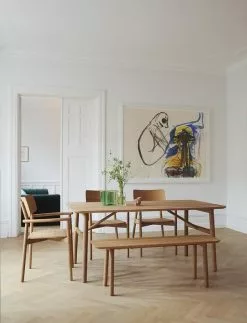 Skagerak Hven Benk Eik 125 Cm Flervalg -Bord Försäljningsbutik 1420010 3 1420021 3 1420001 3 hven oil m 1