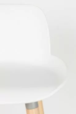 Zuiver Albert Kuip Barstol 65cm 2stk Hvit -Bord Försäljningsbutik 1500051 5 1