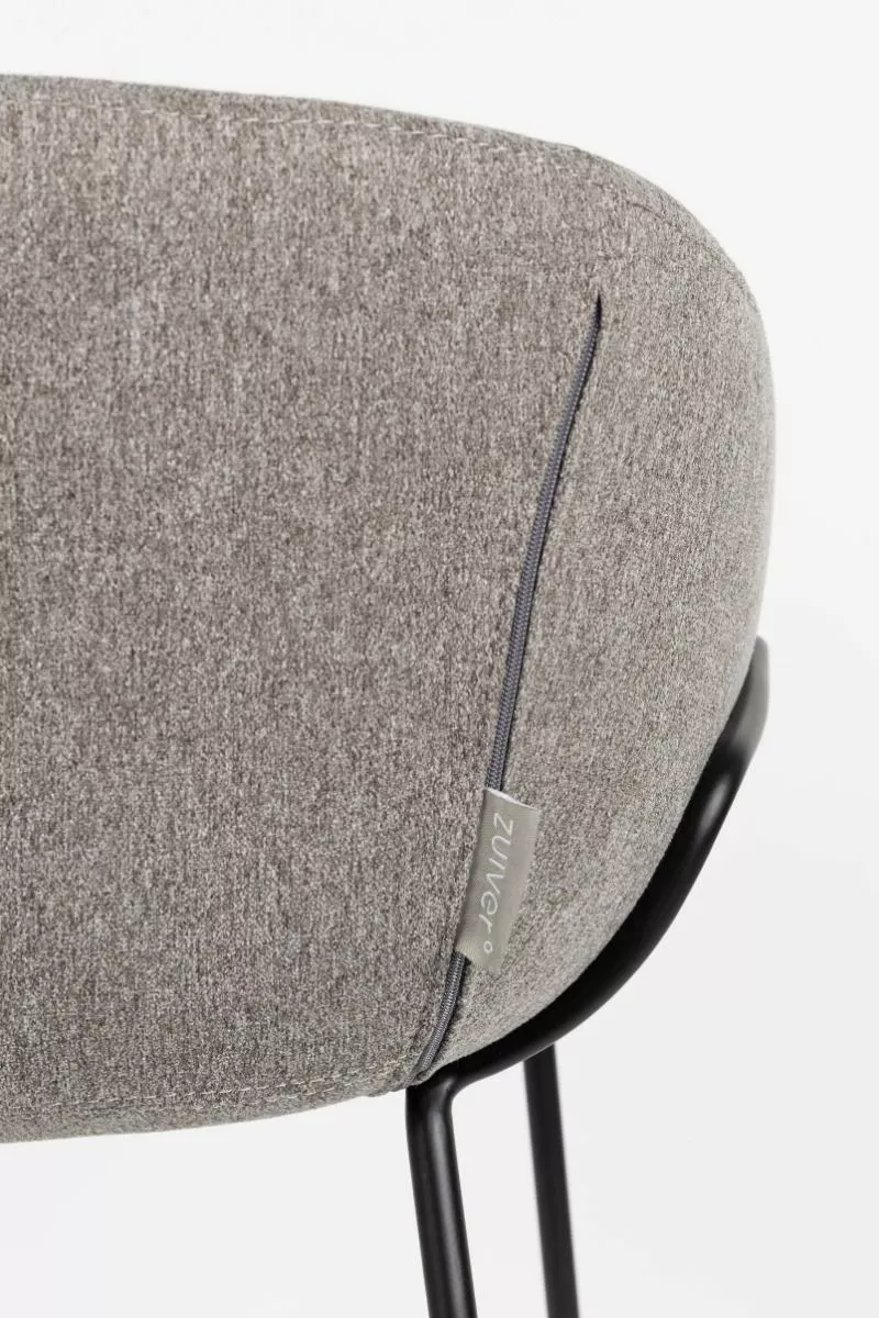 Zuiver Feston Barstol 65 Cm Grå 2stk 10 Zuiver Feston Barstol 65 Cm Grå 2stk - Bild 8