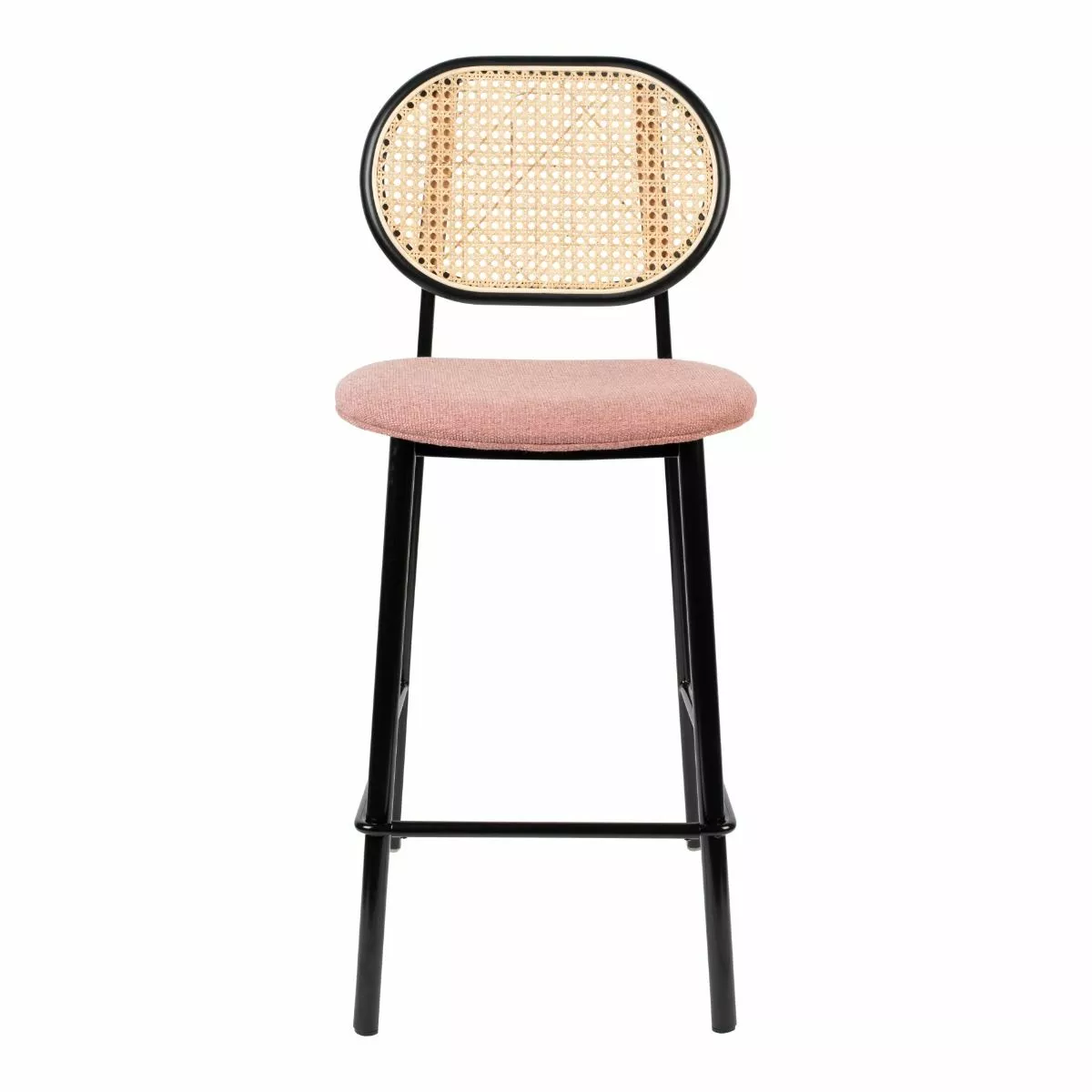 Zuiver Spike Barstol 64.5cm Natur / Rosa 5 Zuiver Spike Barstol 64.5cm Natur / Rosa - Bild 3