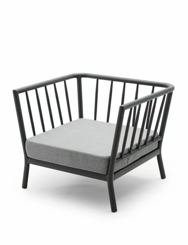 Skagerak Tradition Lounge Stol / Grå 5 Skagerak Tradition Lounge Stol / Grå - Bild 3