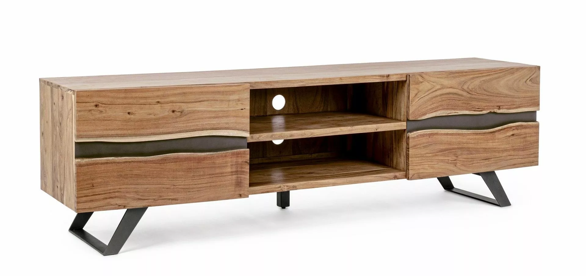 Bizzotto Aron TV-Bänk 190x43x56 Cm 4 Bizzotto Aron TV-Bänk 190x43x56 Cm - Bild 2