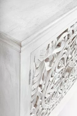 Bizzotto Alinta Skänk Vit 178x44x98 Cm -Bord Försäljningsbutik 179192