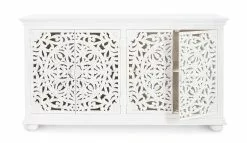 Bizzotto Alinta Skänk Vit 178x44x98 Cm -Bord Försäljningsbutik 179193