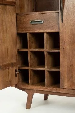 Bizzotto Sherman Barskap 90x40x108 Cm -Bord Försäljningsbutik 179228