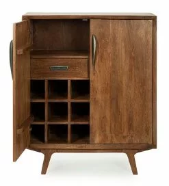 Bizzotto Sherman Barskap 90x40x108 Cm -Bord Försäljningsbutik 179231