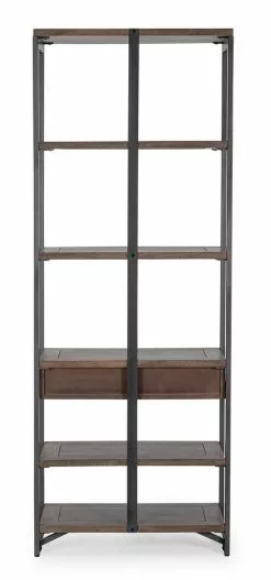 Bizzotto Calixte Bokhylla 72x40x203 Cm -Bord Försäljningsbutik 179347