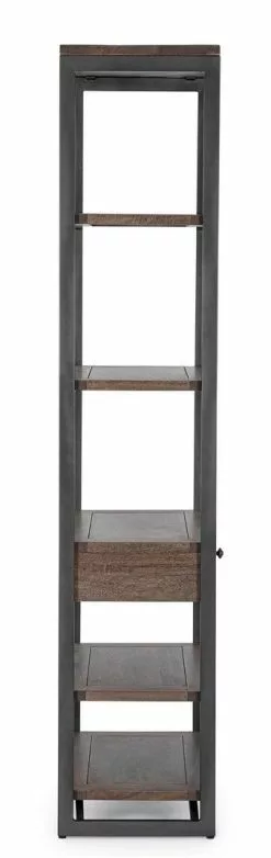 Bizzotto Calixte Bokhylla 72x40x203 Cm -Bord Försäljningsbutik 179348