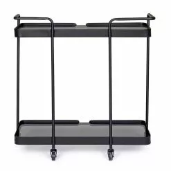 Bizzotto Zeina Trillebord Sort L -Bord Försäljningsbutik 180130