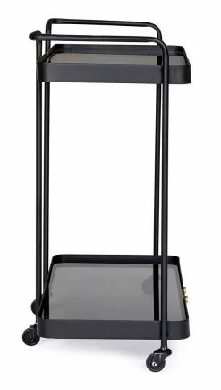 Bizzotto Zeina Trillebord Sort L -Bord Försäljningsbutik 180131