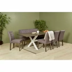 Martinsen Axel Matbord Antikgrå 180x90 Cm -Bord Försäljningsbutik 183993 1 20160012 20160014