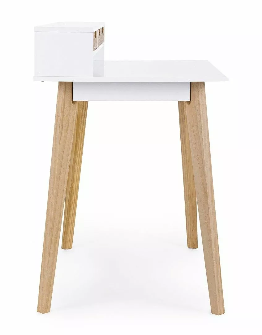Bizzotto Toronto Skrivbord Vit 110x60 Cm 6 Bizzotto Toronto Skrivbord Vit 110x60 Cm - Bild 4