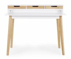 Bizzotto Toronto Skrivbord Vit 110x60 Cm 8 Bizzotto Toronto Skrivbord Vit 110x60 Cm -Bord Försäljningsbutik 185904