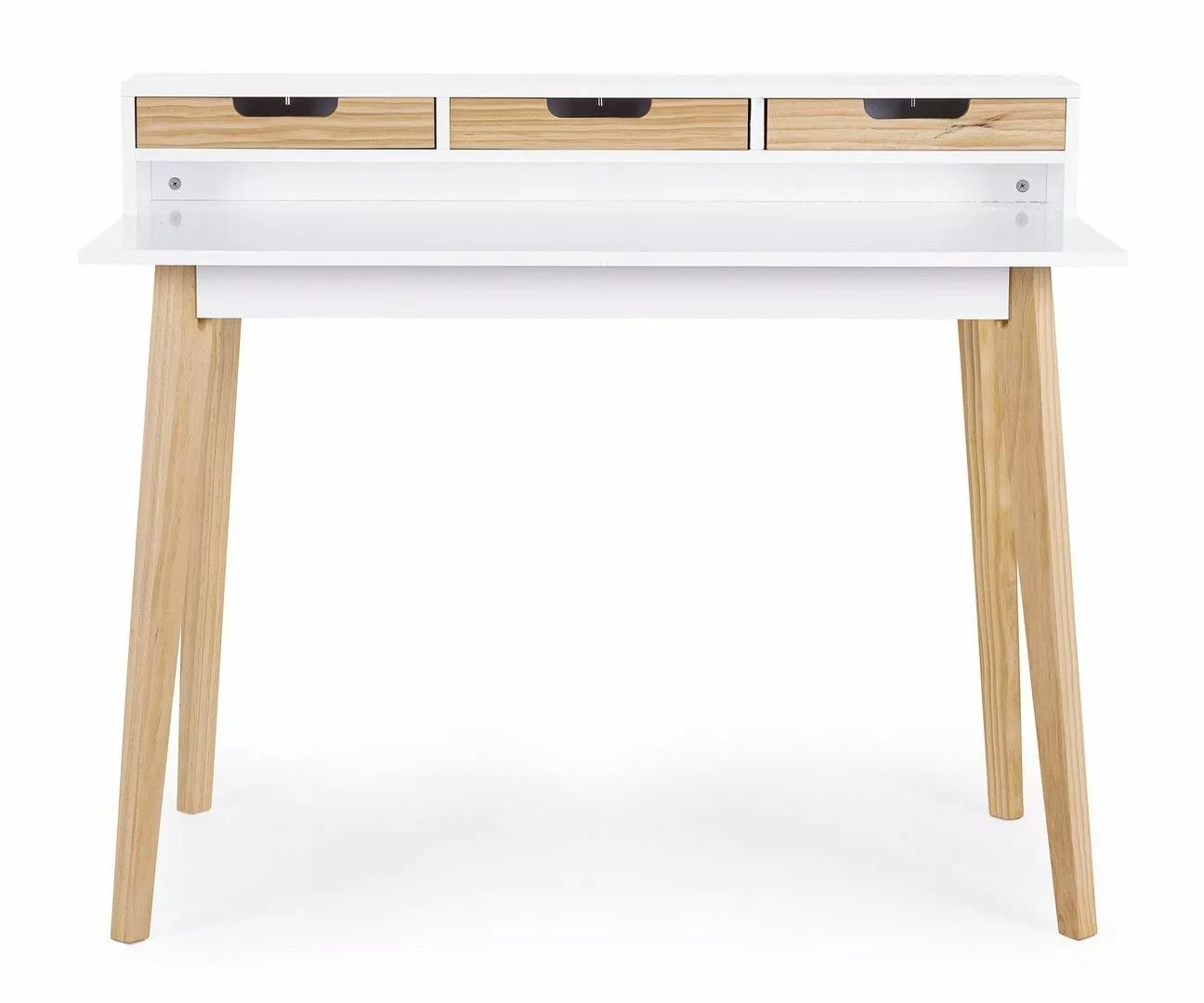 Bizzotto Toronto Skrivbord Vit 110x60 Cm 4 Bizzotto Toronto Skrivbord Vit 110x60 Cm - Bild 2