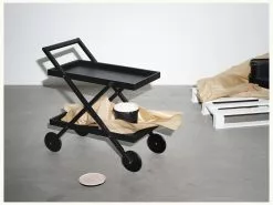 Design House Stockholm Exit Trolley Med Hjul Svart -Bord Försäljningsbutik 1900078 image 29 copy