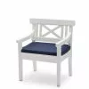 Skagerak Drachmann Stolkudde 65x51 Marinblå Endast NB-kudde -Bord Försäljningsbutik 1960803 drachmann white chair cushion marine