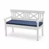 Skagerak Drachmann 120 Kudde Marinblå NB-kudde -Bord Försäljningsbutik 1960807 drachmann white bench 120 cushion marine