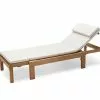 Skagerak Riviera Kudde Vit NB Med Kudde -Bord Försäljningsbutik 1960846 riviera sunbed cushion white