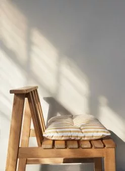 Skagerak Barriere Pute Til Plank Stol Flervalg -Bord Försäljningsbutik 1970580 barriere cushion yellw stripe m 1 1