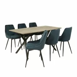 Martinsen Elias Matbord Grå 160x90 Cm -Bord Försäljningsbutik 20170381 20170352 1