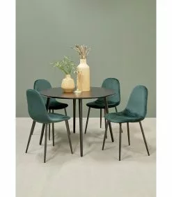 Martinsen Iben Matbord Svart Ø110 -Bord Försäljningsbutik 20170446 2018000121 2