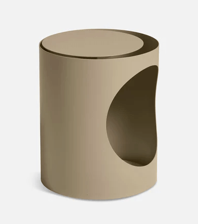 Woud Tabl Sidebord Grey Beige 4 Woud Tabl Sidebord Grey Beige - Bild 2