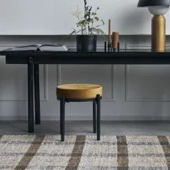 House Doctor Lao Skammel Oker 45x40 Cm 8 House Doctor Lao Skammel Oker 45x40 Cm -Bord Försäljningsbutik 209340805 10