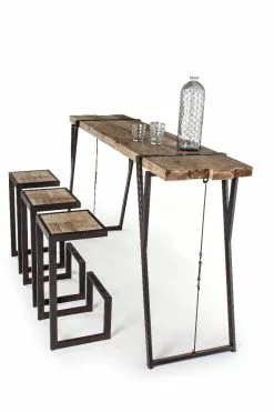 Bizzotto Blocks Barbord Gran 200x54 Cm -Bord Försäljningsbutik 25657