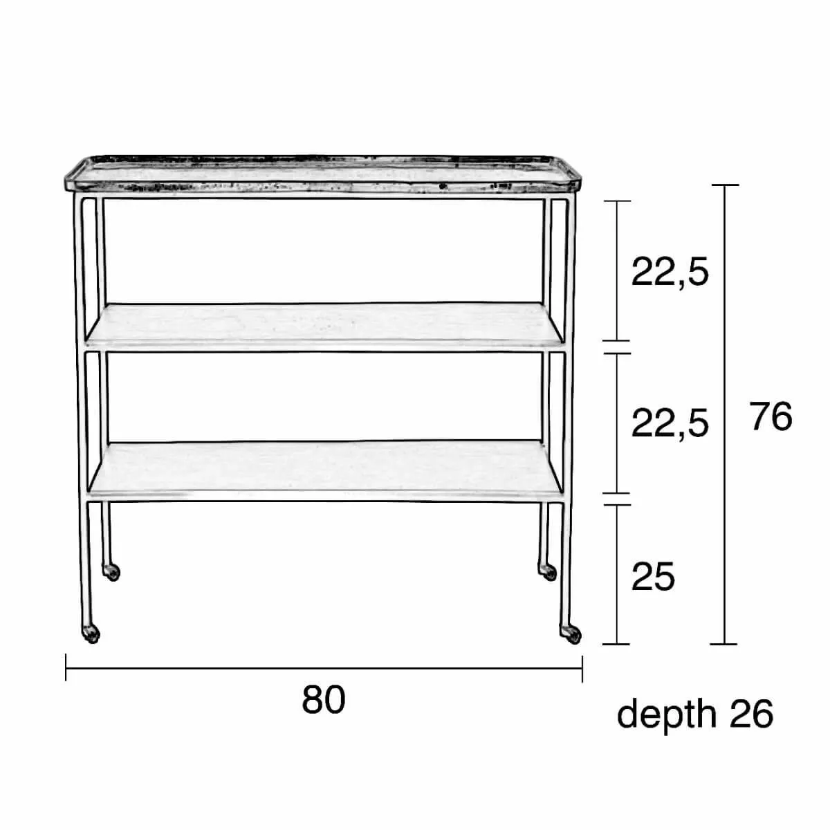 Zuiver Gusto Konsollbord 15 Zuiver Gusto Konsollbord - Bild 13
