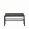 Broste Copenhagen BENCH 'GORM' W Hylla 100% POLYESTER -Bord Försäljningsbutik 31000151